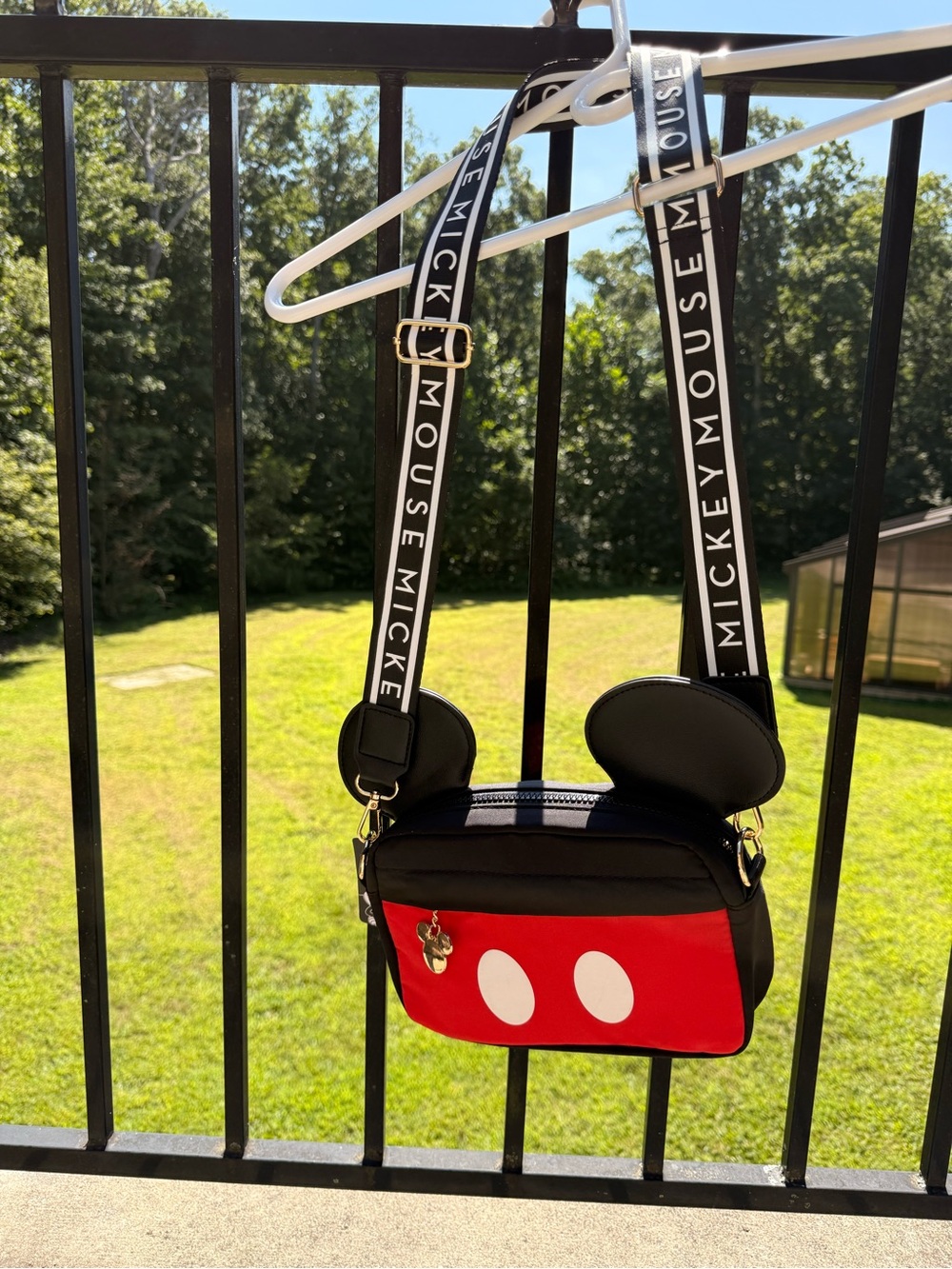 New with tags Disney Mickey Mouse crossbody bag by Bioworld.